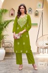 Lucknowi Vol 3 By Passion Tree Cotton Dhabu Kurti With Bottom